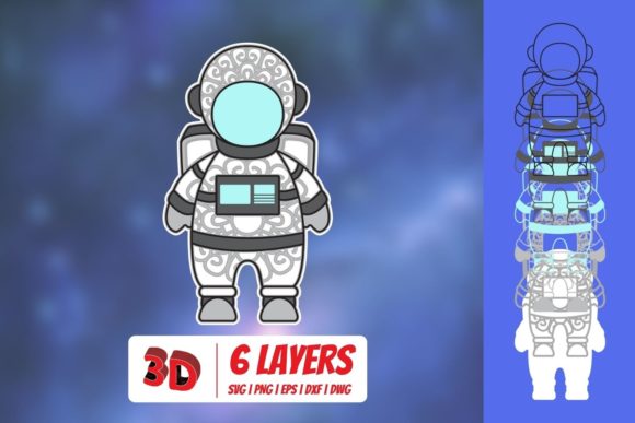 3D Cosmonaut SVG: A Strategic Design Asset for Creative Professionals