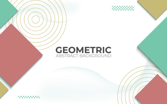 Abstract Geometric Background Design