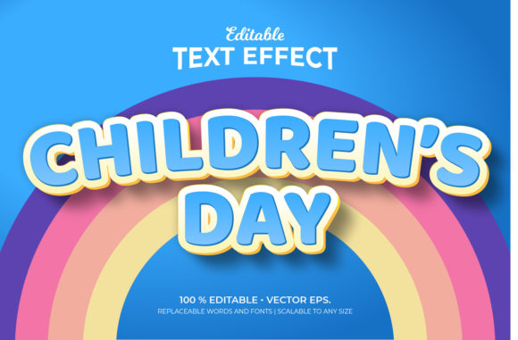 Elevate Your Celebrations: The Power of Children’s Day 3D Editable Text Effects