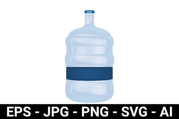 Elevating Brand Presence with the Water Gallon 3D Mockup for Packaging