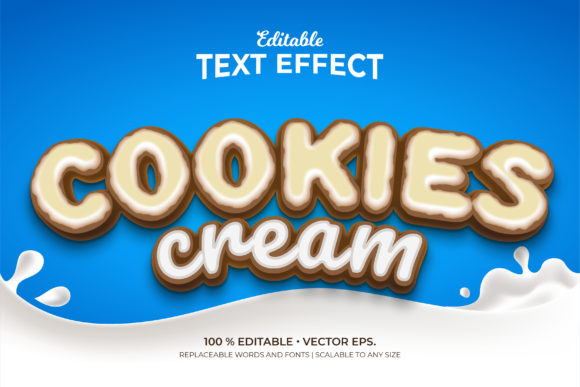 Mastering the Sweet Aesthetic: How Cookies and Cream 3D Text Effects Transform Your Designs