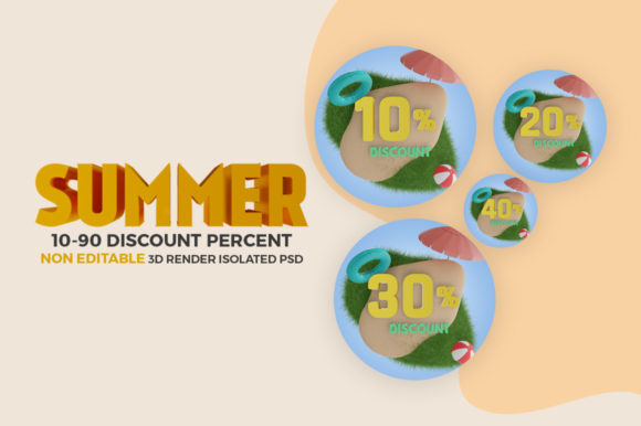 The Ultimate Guide to Using Summer Discount Percentage 3D Renders for High-Impact Marketing