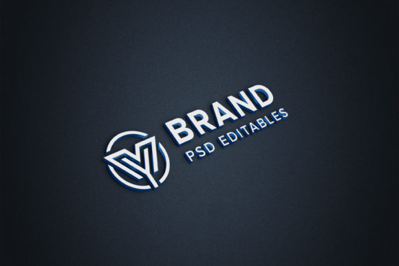 White Logo Mockup Design
